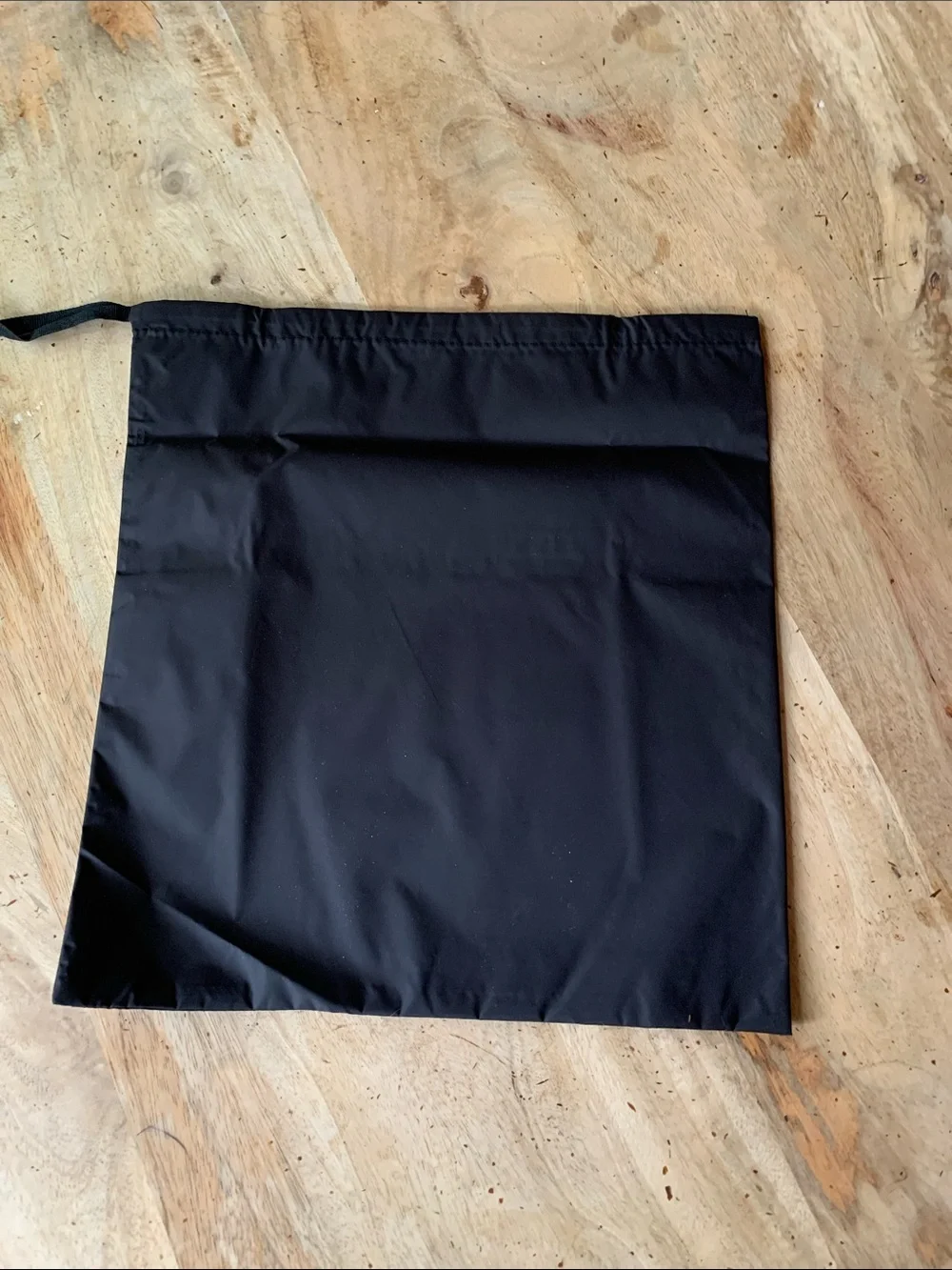 PRADA Black Nylon Drawstring Dust Bag